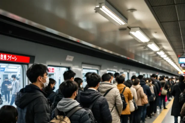 La culture de la file d'attente au Japon : un art de vivre