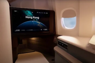 La compagnie Cathay Pacific introduit la classe affaires « Aria Suite » sur les vols entre le Royaume-Uni et Hong Kong