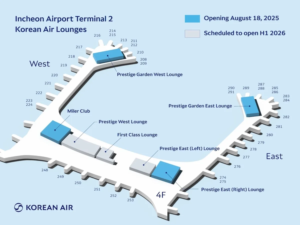 Korean Air réinvente l'attente à l'aéroport d'Incheon avec ses nouveaux salons