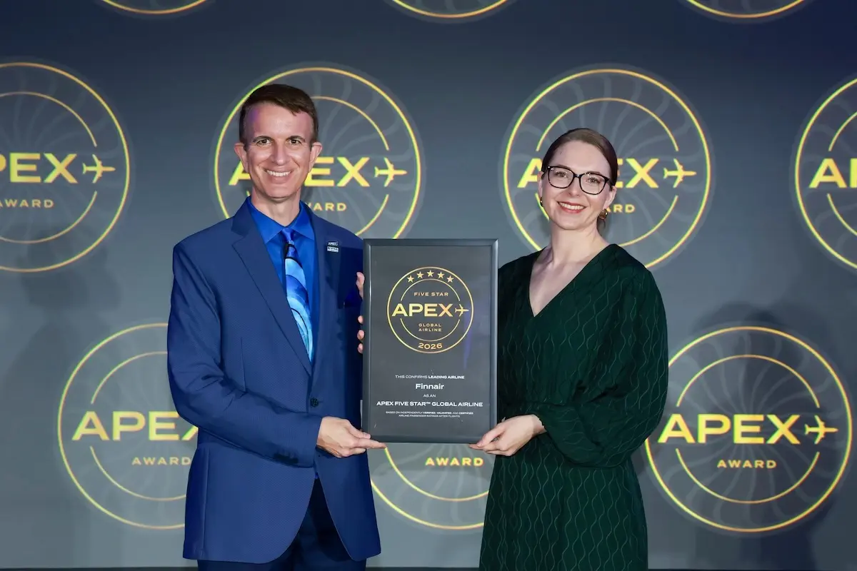 Finnair nommée une nouvelle fois Compagnie Aérienne Mondiale 5 Étoiles pour ses performances exceptionnelles