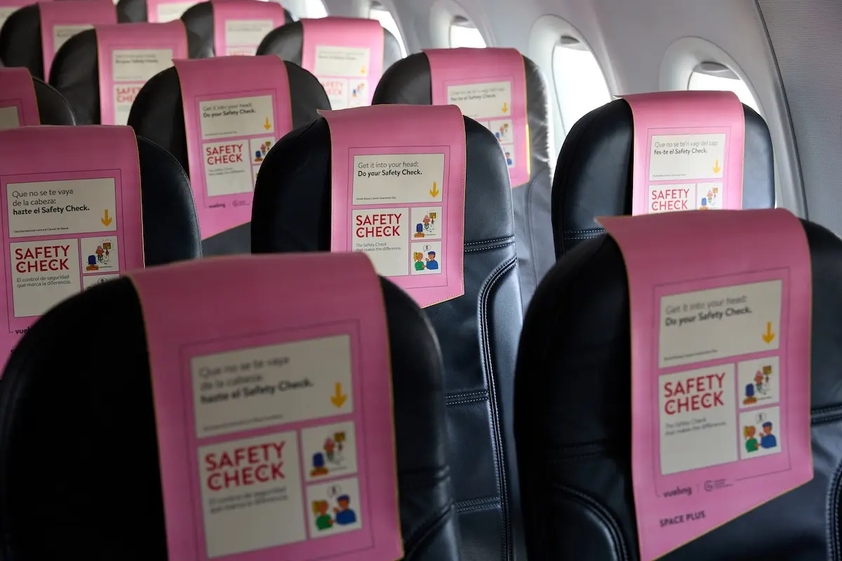 Vueling lance sa campagne « Safety Check » pour sensibiliser au dépistage précoce du cancer du sein