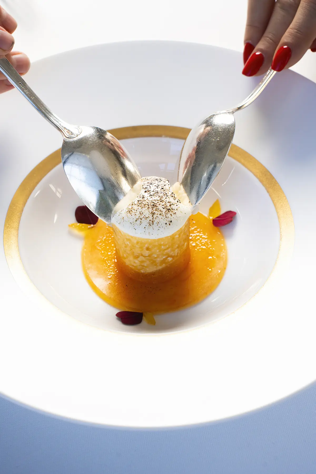 Fêtes Royales au Trianon Palace à Versailles : menus d’exception pour des fêtes féeriques