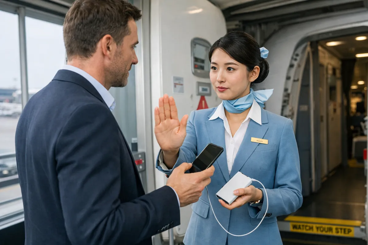 Korean Air interdit l’utilisation des batteries externes en vol dès janvier 2026